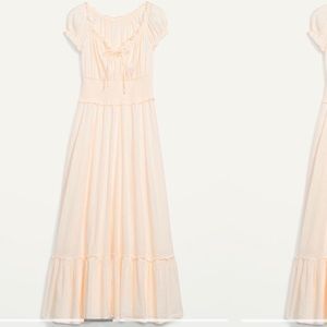 Old Navy Clip-dot Midi Dress S